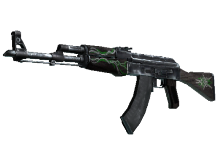 AK-47 Emerald Pinstripe Skin